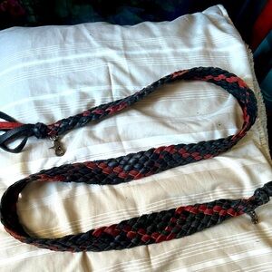 Braided Leather Strap